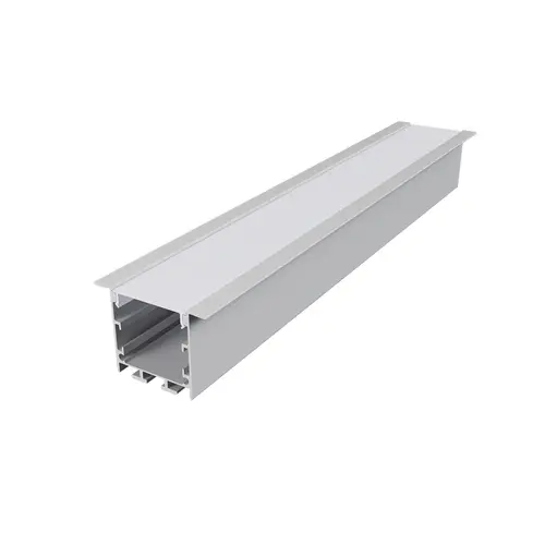 VYLO ALUMINUM PROFILE P211U WHITE WITH OPAL PC DIFFUSER 3m/pc