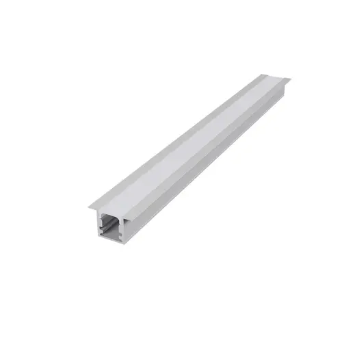 LESTE RECESSED ALUMINUM PROFILE P160U WHITE WITH OPAL PC DIFFUSER 2m/pc