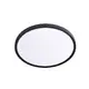 LED CEILING LIGHT BLACK ROUND 170 - 265V AC 40W 3CCT 4000LM Ra80 Φ500x27mm