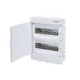FLUSH MOUNTING 24 MODULES 2 ROWS WHITE DOOR