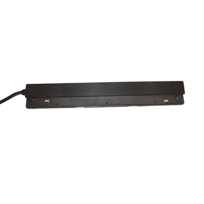 МАТОВО ЧЕРНО МАГНИТНО ЗАХРАНВАНЕ ЗА ШИНА 200W 230V AC-48V DC 4A 305*23.5*45MM С 2M КАБЕЛ