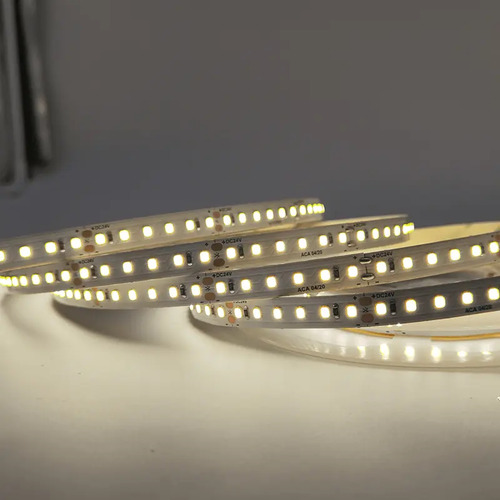^LED SMD STRIP 24V DC 22W/M 4000K  2360LM/M IP20 10MM CRI80 OSRAM 2835 120LEDS/M 3SDCM 5M REEL 5YRS - изображение 2