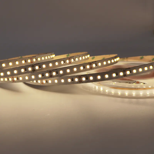 ^LED SMD STRIP 24VDC 22W/M 3000K 2160LM/M IP20 10MM CRI90 OSRAM 2835 120LEDS/M 3SDCM 5M REEL 5YRS - изображение 2