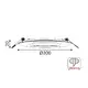 NETTO LED ROUND RECESSED SLIM PANEL 26W 3000K 1830Lm 230V Φ300 Ra80 - изображение 2