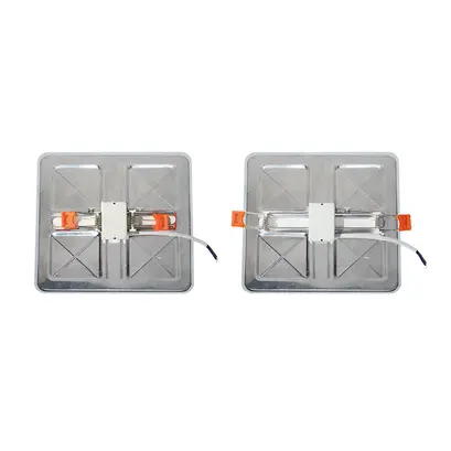 ШНУР БЛЕ W КВАДРАТЕН ЛЕД СЛИМ ПАНЕЛ 19W 4000K 1500Lm 230V Φ50-210 120° Ra80
