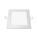 LED SLIM PANEL NM SQUARE REC. 12W 4000K 1100Lm 170mm 230V AC Ra80