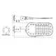 ЛЕД УЛИЧНО ОСВЕТИТЕЛНО ТЯЛО 200W 26000LM 4000K 140x90˚ CLASS I 230V AC IP66 - изображение 3