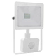 БЯЛА СЕНЗОР ЛЕД  SMD ПРОЖЕКТОРНА ЛАМПА IP66 10W 3000K 800Lm 230V RA80