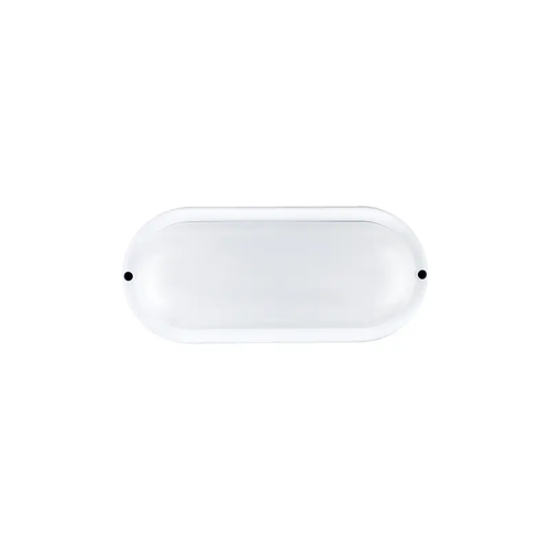 LED PC БЯЛО СТЕННО ОСВЕТИТЕЛНО ТЯЛО 230V AC IP65 10W 950lm 6000K 110° Ra80
