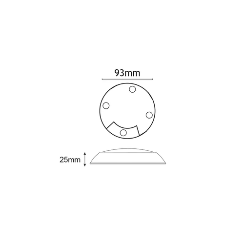 COVER FOR CIRCUIT LED 1 HOLE - изображение 2