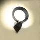 ^LED SMD СТЕННО ОСВЕТИТЕЛНО ТЯЛО 8W 220LM 110° 230V AC 3.000K ТЪМНО СИВО CRI80 IP54 30.000HRS - изображение 2