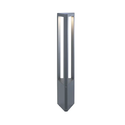 ^LED HP СТЪЛБОВО ОСВЕТИТЕЛНО ТЯЛО 8W 420LM 45° 230V AC 3.000K ТЪМНО СИВО CRI80 IP65 30.000HRS