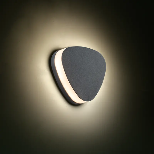 ^LED SMD СТЕННО ОСВЕТИТЕЛНО ТЯЛО 10W 320LM 68° 230V AC 3.000K ТЪМНО СИВО CRI80 IP65 30.000HRS - изображение 2
