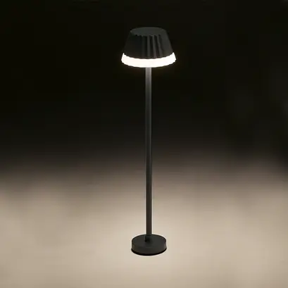 ^LED SMD СТЪЛБОВО ОСВЕТИТЕЛНО ТЯЛО 10W 400LM 130° 230V AC 3.000K ТЪМНО СИВО CRI80 IP65 30.000HRS