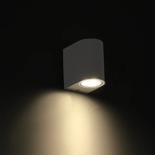 ^LED HP СТЕННО ОСВЕТИТЕЛНО ТЯЛО 4W 230LM 40° 230V AC 3.000K МАТОВО БЯЛО CRI80 IP65 30.000HRS - изображение 2