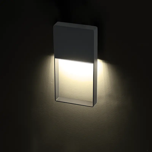 ^LED SMD СТЕННО ОСВЕТИТЕЛНО ТЯЛО 4W 240LM 120° 230V AC 3.000K ТЪМНО СИВО CRI80 IP54 30.000HRS - изображение 2