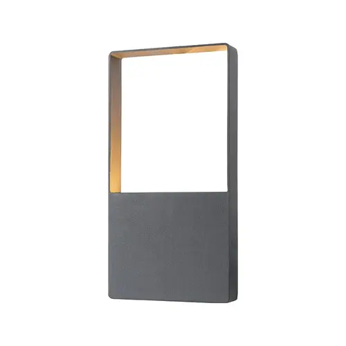 ^LED SMD СТЕННО ОСВЕТИТЕЛНО ТЯЛО 4W 240LM 120° 230V AC 3.000K ТЪМНО СИВО CRI80 IP54 30.000HRS - изображение 4
