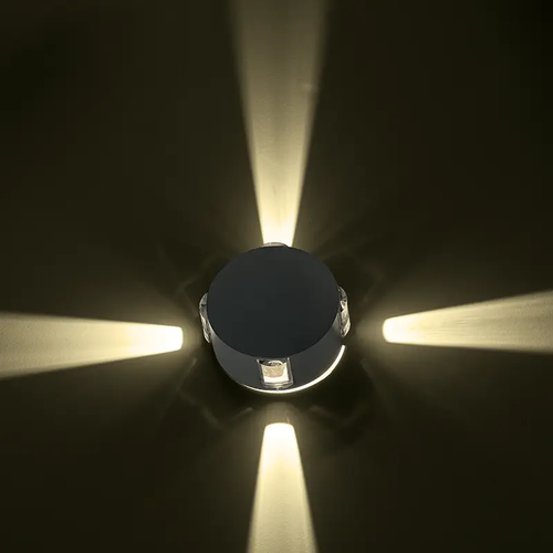 ^LED HP WALL LUMINAIRE 5W 170LM 15° 230V AC 3.000K DARK GREY CRI80 IP54 30.000HRS - изображение 2