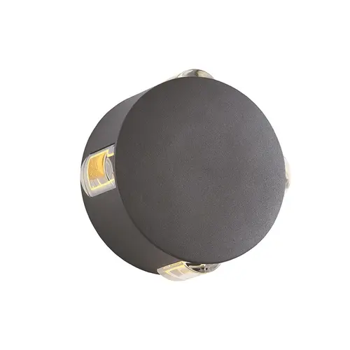 ^LED HP WALL LUMINAIRE 5W 170LM 15° 230V AC 3.000K DARK GREY CRI80 IP54 30.000HRS - изображение 4
