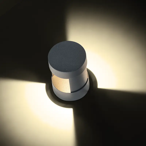^LED COB WALL LUMINAIRE 9W 200LM 79° 230V AC 3.000K DARK GREY CRI80 IP54 30.000HRS - изображение 2