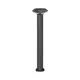 ^LED SMD СТЪЛБОВО ОСВЕТИТЕЛНО ТЯЛО 7W 520LM 330° 230V AC 3.000K ТЪМНО СИВО CRI80 IP54 30.000HRS