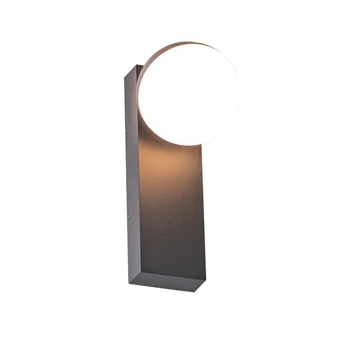 ^LED SMD СТЕННО ОСВЕТИТЕЛНО ТЯЛО 10W 580LM 110° 230V AC 3.000K ТЪМНО СИВО CRI80 IP54 30.000HRS - изображение 4