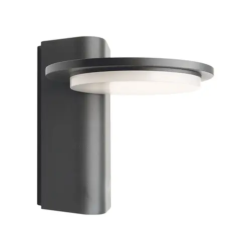 ^LED SMD СТЕННО ОСВЕТИТЕЛНО ТЯЛО 13W 780LM 145° 230V AC 3.000K ТЪМНО СИВО CRI80 IP65 30.000HRS - изображение 4