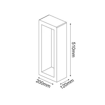 ^LED COB СТЪЛБОВО ОСВЕТИТЕЛНО ТЯЛО 5W 150LM 230V AC 3.000K RA80 IP65 30.000HRS БЯЛ ЦИМЕНТ