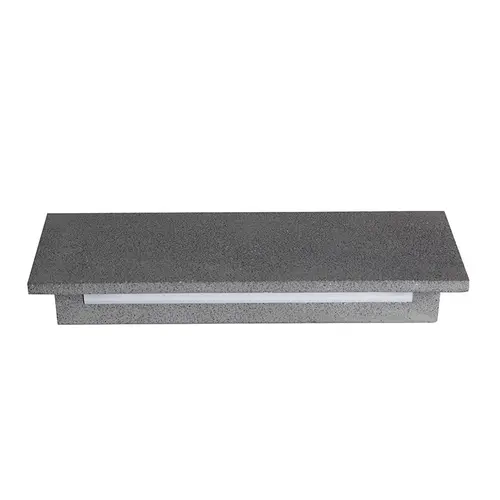 ^LINEAR WALL LED SMD LUMINAIRE 8W 480LM 230V AC 3000K RA80 IP65 30.000HRS BLACK CEMENT - изображение 4