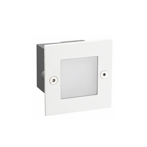 ЛЕД С СТЪПКИ ОСВЕТИТЕРНО ТЯЛО 70X70 W 2W 3000K 90Lm 230V IP54 RA80