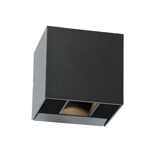 ^LED SMD WALL LUMINAIRE 10W 740LM 0-90° 230V AC 3.000K DARK GREY CRI80 IP54 30.000HRS - изображение 4