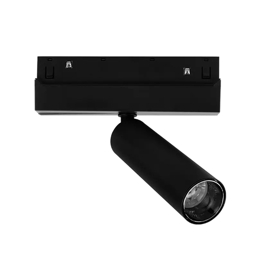 МАТОВ ЧЕРЕН МАГНИТЕН МИНИ СПОТ 48V DC 8W 4000K 850LM 24° OSRAM RA90 Φ30*110MM