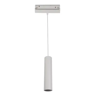 МАТОВО БЯЛО МАГНИТНО ВИСЯЩО ОСВЕТИТЕЛНО ТЯЛО 48V DC 9W 3000K 950LM 36° OSRAM RA90 Φ50*220MM