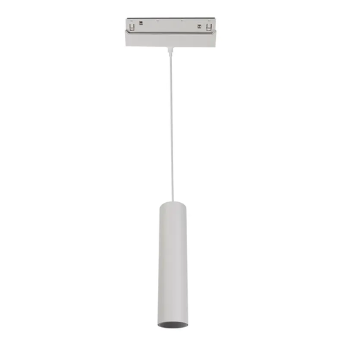 МАТОВО БЯЛО МАГНИТНО ВИСЯЩО ОСВЕТИТЕЛНО ТЯЛО 48V DC 9W 3000K 950LM 36° OSRAM RA90 Φ50*220MM