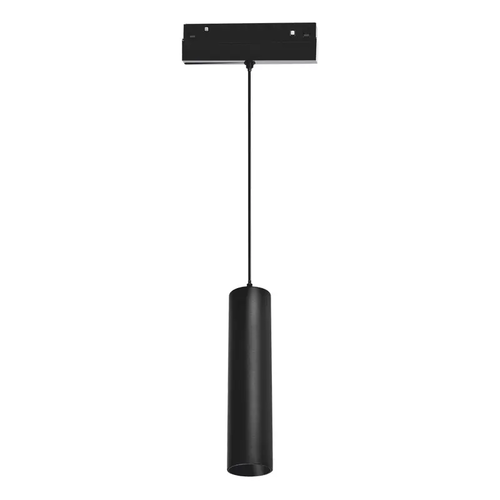 МАТОВО ЧЕРНО МАГНИТНО ВИСЯЩО ОСВЕТИТЕЛНО ТЯЛО 48V DC 9W 3000K 950LM 36° OSRAM RA90 Φ50*220MM
