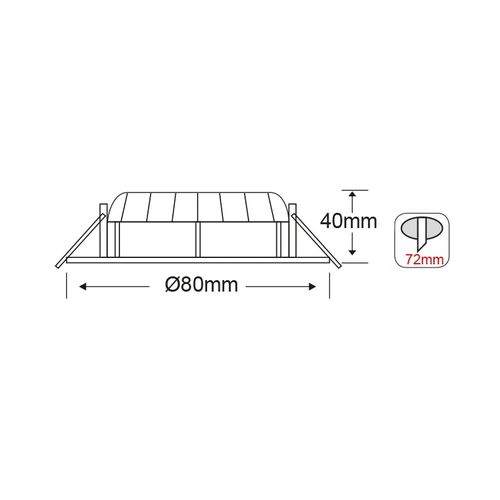 NETTO КРЪГЪЛ N.MAT ПОДВИЖЕН LED СПОТ 6W 6000K 440Lm COB 230V 60° Ra80 - изображение 2