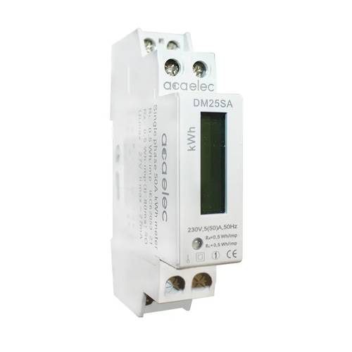 ЕЛЕКТРОМЕР ЗА DIN-ШИНА ЦИФРОВ 1P 5(50)A 230VAC 5+1DIG. LCD 1Μ