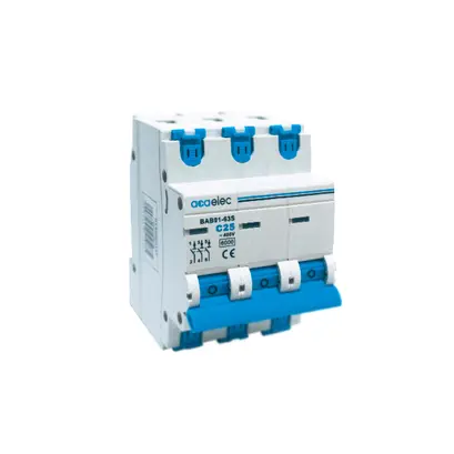 АВТОМАТИЧЕН ПРЕКЪСВАЧ 3P C50 6KA 3M