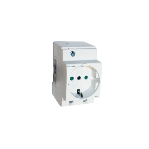 DIN RAIL SOCKET GER. STD -2P+E 16A - 2,5M