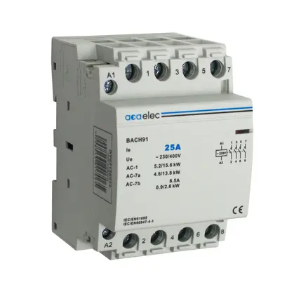 КОНТАКТОР 25A 4NO 230V 3M