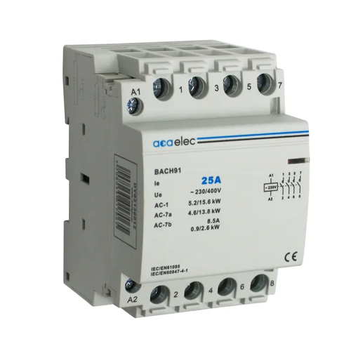 КОНТАКТОР 25A 4NO 230V 3M