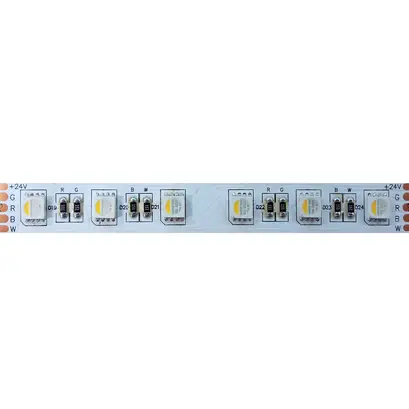 LED ЛЕНТА 5M 17W/M 24V DC IP20 RGBW-6500K 12mm