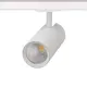 ПЯСЪЧНО БЯЛ LED ПРОЖЕКТОР ЗА ШИНА 27W 4000K 1-ФАЗЕН 36° 3150LM 230V AC Ra80 Φ74*170MM 5 ГОДИНИ