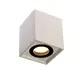 ^CEILING LIGHTING 1XGU10 WHITE CEMENT 8,5X8,5XH10CM MONTE