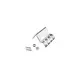 Metal mounting clip with adjustable angle for P8N profile