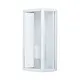 ^SAND WHITE WALL LUMINAIRE CELIA 1XE27 IP44 WITH CLEAR GLASS