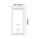 ^SAND WHITE WALL LUMINAIRE CELIA 1XE27 IP44 WITH CLEAR GLASS - изображение 2