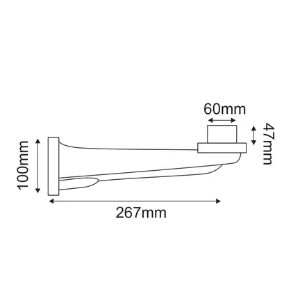 СТЕННА ОСНОВА 26.7CM
