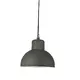 ^ПЯСЪЧНО ЧЕРЕН ВИСЯЩ ОСВЕТИТЕЛ BERO 1XE27 MAX.10W LED IP44 С ОПАЛОВ PC ДИФУЗЕР
