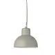 ^ПЯСЪЧНО СИВ ВИСЯЩ ОСВЕТИТЕЛ BERO 1XE27 MAX.10W LED IP44 С ОПАЛОВ PC ДИФУЗЕР